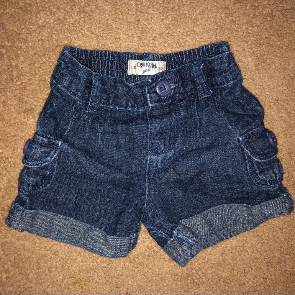 OshKosh B’gosh baby girl’s denim shorts